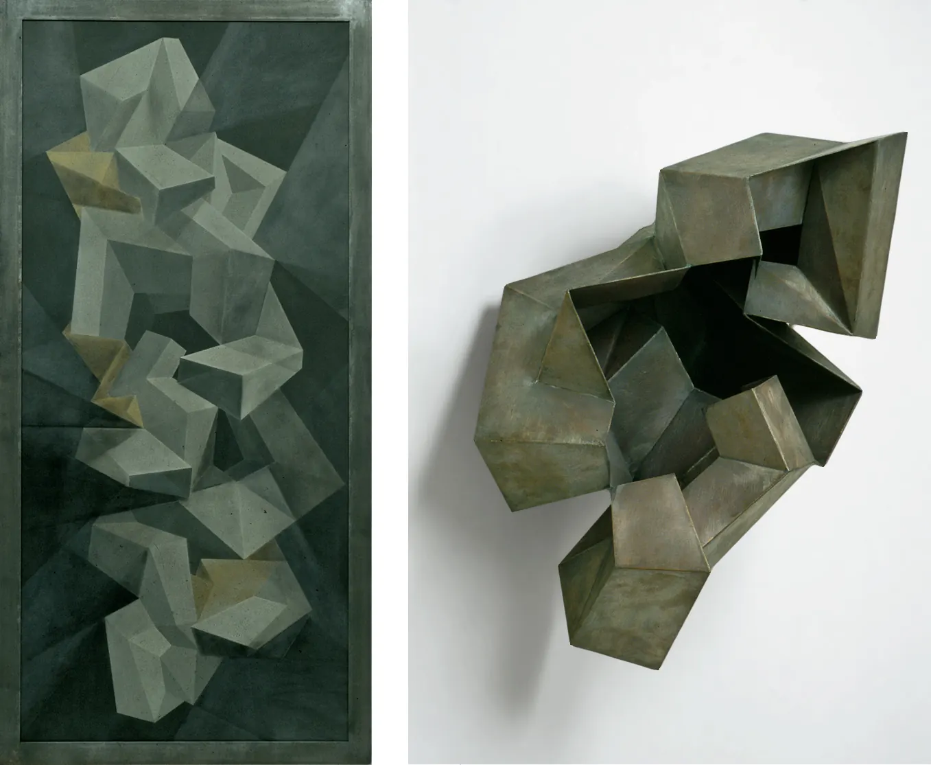 twine 1 (left), Maw (right)